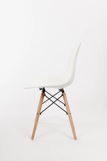 Обеденный стул DSL 110 Wood (белый) в Рыбинске - изображение 2