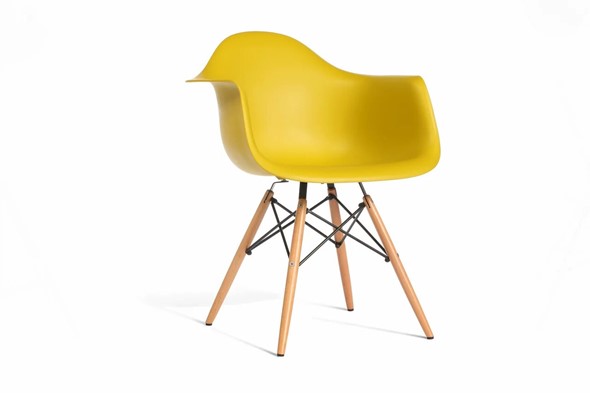 Обеденный стул DSL 330 Wood (лимон) в Рыбинске - изображение
