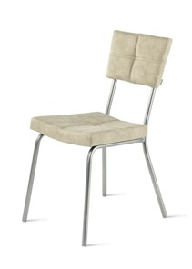 Обеденный стул Лион 1, Allure ivory/Металлик в Ярославле