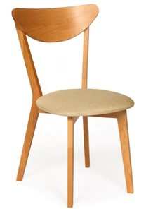 Обеденный стул MAXI (Макси), бук/ткань 86x48,5x54,5 Бежевый/ натуральный бук арт.19593 в Ярославле - предосмотр