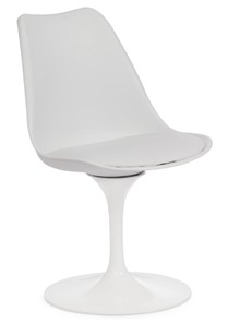 Обеденный стул TULIP FASHION CHAIR (mod.109) 48х55х81 белый/белый арт.19095 в Ярославле