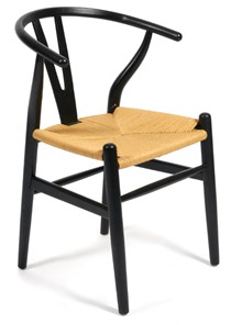 Обеденный стул WISHBONE (mod.CB2212) 57х50,5х79,5 черный арт.20507 в Ярославле