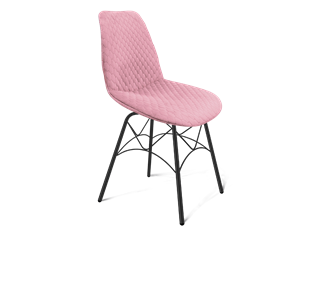 Обеденный стул SHT-ST29-С22 / SHT-S107 (розовый зефир/черный муар) в Ярославле