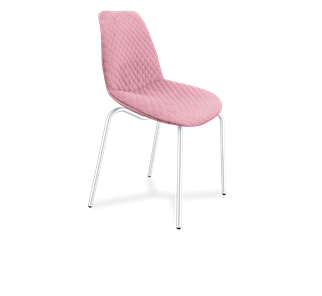 Обеденный стул SHT-ST29-С22 / SHT-S130 HD (розовый зефир/хром лак) в Ярославле