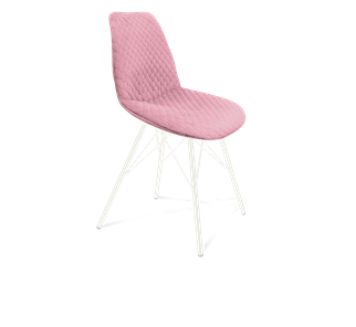 Обеденный стул SHT-ST29-С22 / SHT-S37 (розовый зефир/белый муар) в Ярославле