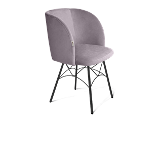 Обеденный стул SHT-ST33 / SHT-S107 (сиреневая орхидея/черный муар) в Ярославле
