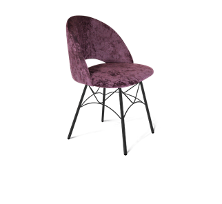 Обеденный стул SHT-ST34 / SHT-S107 (вишневый джем/черный муар) в Ярославле