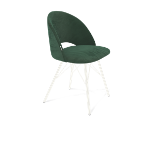 Обеденный стул SHT-ST34 / SHT-S37 (лиственно-зеленый/белый муар) в Ярославле