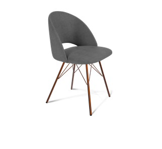 Обеденный стул SHT-ST34 / SHT-S37 (платиново-серый/медный металлик) в Ярославле - предосмотр