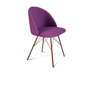 Обеденный стул SHT-ST35 / SHT-S37 (ягодное варенье/медный металлик) в Ярославле