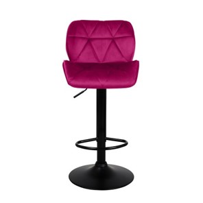 Барный стул Кристалл  WX-2583 белюр бордовый в Ярославле - предосмотр