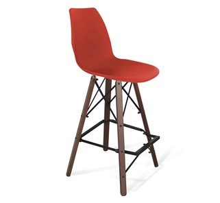 Барный стул SHT-ST29/S80 (оранжевый ral2003/темный орех/черный) в Ярославле - предосмотр 12