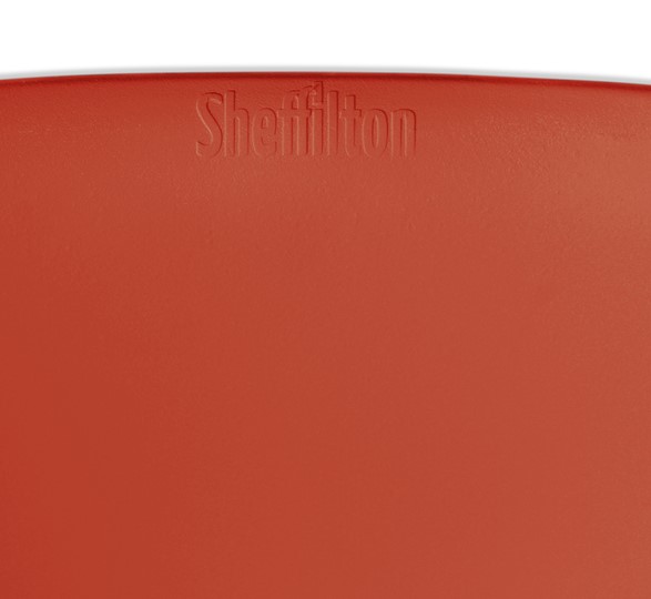 Барный стул SHT-ST31/S92 (красный/брашированный коричневый/черный муар) в Ярославле - изображение 5