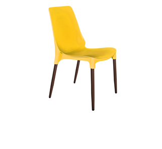 Обеденный стул SHT-ST75/S424-С (желтый ral1021/коричневый муар) в Ярославле