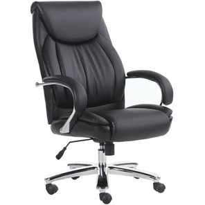 Кресло офисное Brabix Premium Advance EX-575 (хром, экокожа, черное) 531825 в Рыбинске