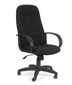 Кресло компьютерное CHAIRMAN 727 ткань ст., цвет черный в Ярославле - предосмотр