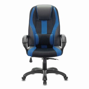 Компьютерное кресло Brabix Premium Rapid GM-102 (экокожа/ткань, черное/синее) 532106 в Ярославле - предосмотр