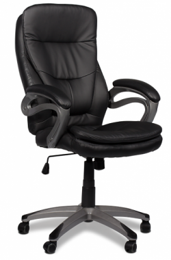 Офисное кресло J 9302 экокожа /пластик, черный в Ярославле - изображение