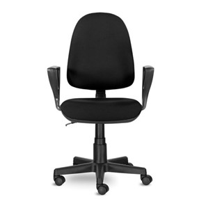 Компьютерное кресло Brabix Prestige Ergo MG-311 (регулируемая эргономичная спинка, ткань, черное) 531872 в Ярославле