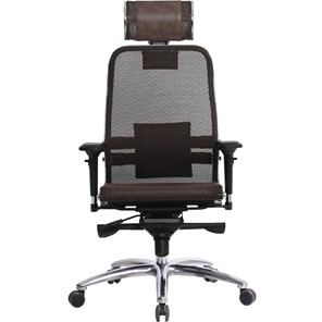 Офисное кресло Samurai S-3.04, темно-коричневый в Ярославле - предосмотр 1