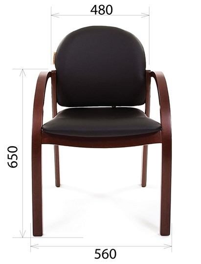 Кресло CHAIRMAN 659 Экокожа черная в Ярославле - изображение 1