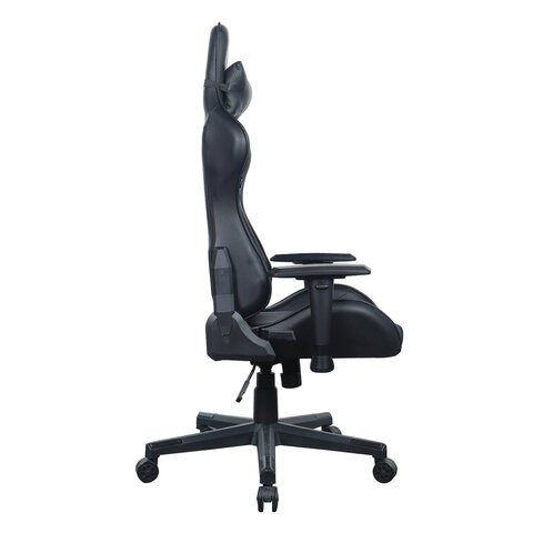 Офисное кресло Brabix GT Carbon GM-115 (две подушки, экокожа, черное) 531932 в Рыбинске - изображение 1