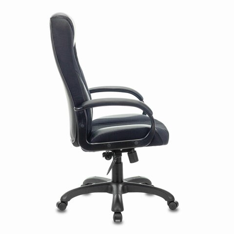 Компьютерное кресло Brabix Premium Rapid GM-102 (экокожа/ткань, черное/серое) 532105 в Ярославле - изображение 1