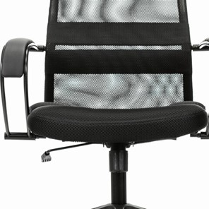 Кресло компьютерное Brabix Premium Stalker EX-608 PL (ткань-сетка/кожзам, черное) 532090 в Рыбинске - предосмотр 10