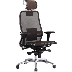 Офисное кресло Samurai S-3.04, темно-коричневый в Ярославле - предосмотр