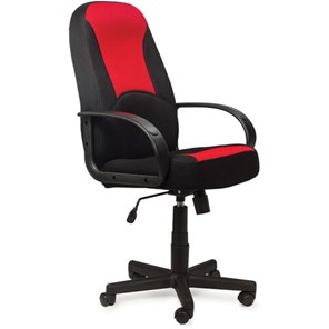 Офисное кресло BRABIX "City EX-512", ткань черная/красная, TW, 531408 в Рыбинске