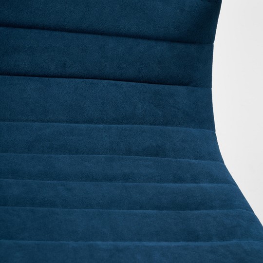 Кресло URBAN-LOW флок, синий, арт.14448 в Ярославле - изображение 7