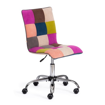 Кресло компьютерное ZERO (спектр) ткань, флок, цветной арт.15370 в Ярославле - изображение