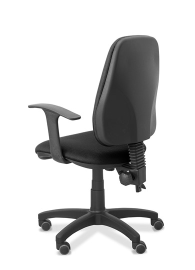Офисное кресло для персонала Эльза Т, ткань TW / черная в Ярославле - изображение 1