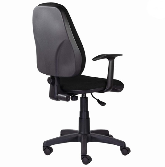 Кресло в офис Brabix Comfort MG-321, регулируемая эргономичная спинка, ткань, черное в Ярославле - изображение 2