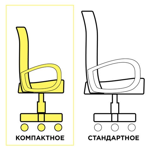 Компьютерное кресло Brabix Smart MG-313 (без подлокотников, черное) 531843 в Ярославле - изображение 10