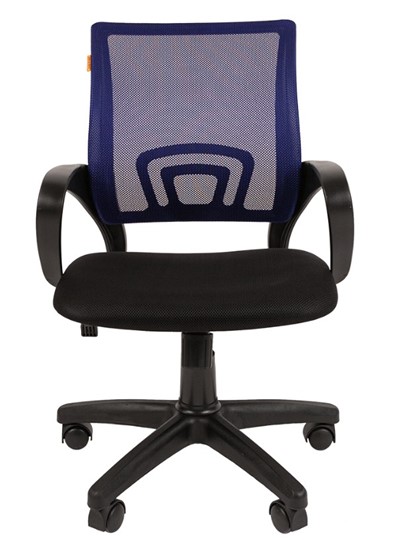 Компьютерное кресло CHAIRMAN 696 black Сетчатый акрил DW61 синий в Ярославле - изображение 1