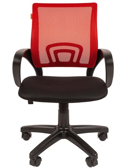 Кресло CHAIRMAN 696 black Сетчатый акрил DW69 красный в Ярославле - изображение 4