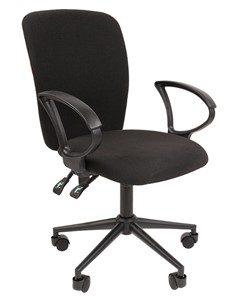 Офисное кресло CHAIRMAN 9801 BLACK, черное в Ярославле