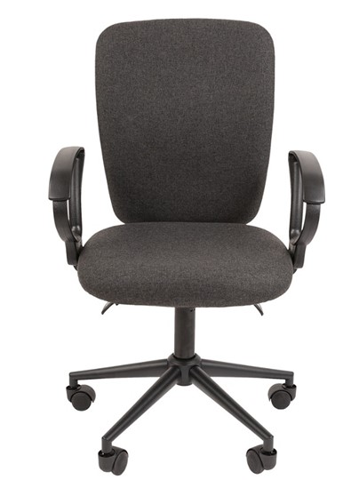 Офисное кресло CHAIRMAN 9801 BLACK, серое в Ярославле - изображение 4