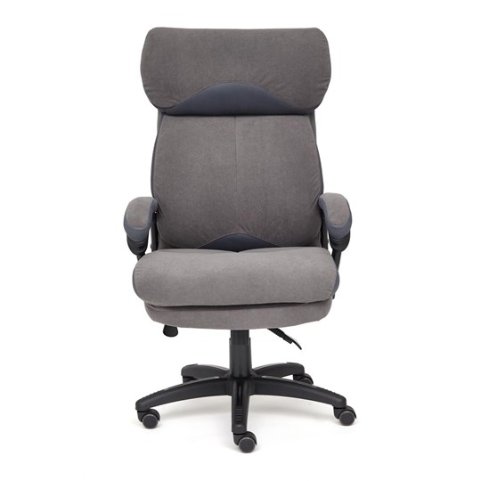 Офисное кресло DUKE флок/ткань, серый/серый, 29/TW-12 арт.14039 в Ярославле - изображение 1
