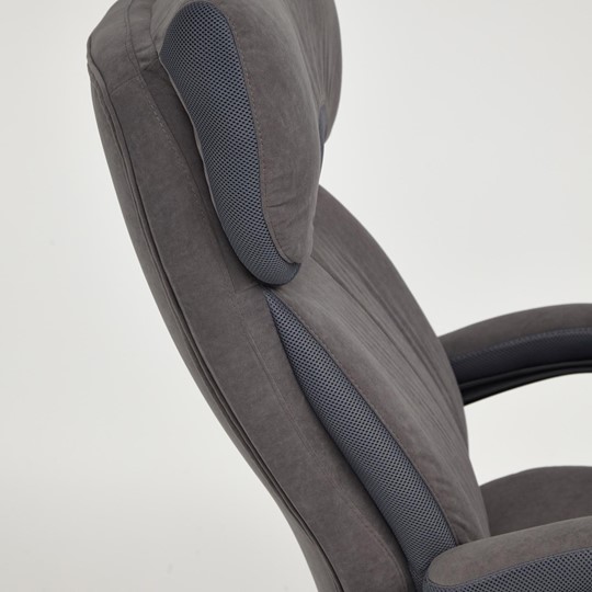 Офисное кресло DUKE флок/ткань, серый/серый, 29/TW-12 арт.14039 в Ярославле - изображение 10