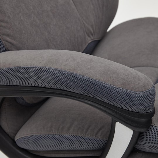 Офисное кресло DUKE флок/ткань, серый/серый, 29/TW-12 арт.14039 в Ярославле - изображение 12