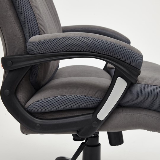 Офисное кресло DUKE флок/ткань, серый/серый, 29/TW-12 арт.14039 в Ярославле - изображение 22
