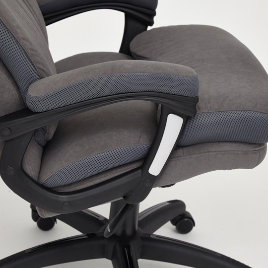 Офисное кресло DUKE флок/ткань, серый/серый, 29/TW-12 арт.14039 в Ярославле - изображение 9