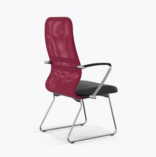 Офисное кресло Ergolife Sit 8 B2-9K - X1+Extra (Красный-Черный) в Ярославле - изображение 1