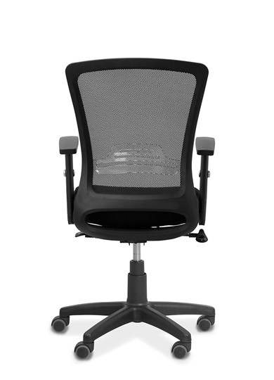 Офисное кресло Фьюжн, сетка/ткань TW / черная/черная в Ярославле - изображение 6