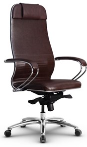 Кресло офисное Metta L 1m 38K2/K мультиблок, нижняя часть 17838 коричневый в Ярославле