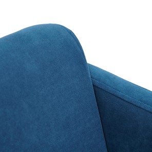 Офисное кресло MILAN хром флок, синий, арт.13948 в Ярославле - предосмотр 5