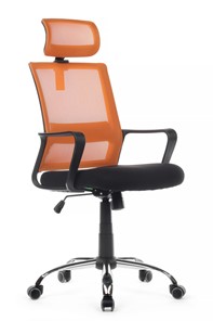 Кресло RCH 1029HB, черный/оранжевый в Ярославле - предосмотр
