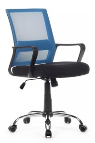 Кресло офисное RCH 1029MB, черный/синий в Ярославле